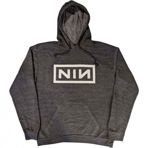 Nine Inch Nails - Classic Logo Uni Char Hoodie i gruppen ÖVRIGT / Övrigt / aub hos Bengans Skivbutik AB (5553713)