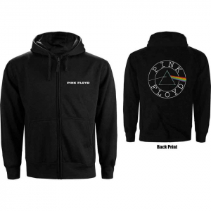 Pink Floyd - Circle Backprint Lady Bl Zip Hoodie i gruppen ÖVRIGT / Övrigt / aub hos Bengans Skivbutik AB (5553935r)