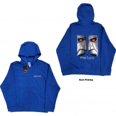 Pink Floyd - Metal Heads Close-Up Blue Zip Hoodie i gruppen ÖVRIGT / Övrigt / aub hos Bengans Skivbutik AB (5553937r)