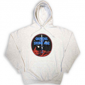 Queens Of The Stone Age - Branca Sword Grey Hoodie i gruppen ÖVRIGT / Övrigt / aub hos Bengans Skivbutik AB (5553956r)
