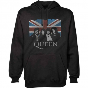 Queen - Queen Vtge Union Jack Uni Bl Hoodie i gruppen ÖVRIGT / Övrigt / aub hos Bengans Skivbutik AB (5553959r)