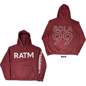 Rage Against The Machine - Battle 99 Uni Maroon Hoodie  i gruppen MERCHANDISE / Hoodies / Hårdrock hos Bengans Skivbutik AB (5554661r)