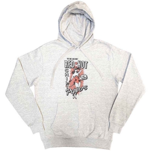 Red Hot Chili Peppers - In The Flesh Uni Grey Hoodie  i gruppen MERCHANDISE / Hoodies / Pop-Rock hos Bengans Skivbutik AB (5554668r)