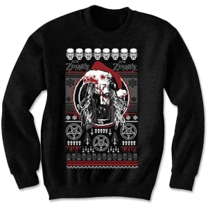 Rob Zombie - Bloody Santa Uni Bl Sweatshirt  i gruppen MERCHANDISE / Hoodies / Hårdrock hos Bengans Skivbutik AB (5554702r)