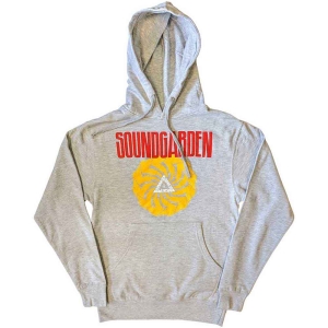 Soundgarden - Badmotorfinger V1 Uni Grey Hoodie  i gruppen MERCHANDISE / Hoodies / Hårdrock hos Bengans Skivbutik AB (5554703r)