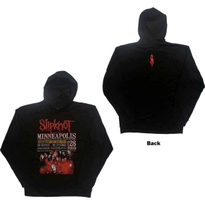 Slipknot - Minneapolis  09 Uni Bl Eco Hoodie i gruppen MERCHANDISE / Hoodies / Hårdrock hos Bengans Skivbutik AB (5554704r)