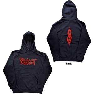 Slipknot - Logo Uni Navy Hoodie  i gruppen MERCHANDISE / Hoodies / Hårdrock hos Bengans Skivbutik AB (5554707r)