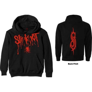 Slipknot - Splatter Uni Bl Hoodie i gruppen MERCHANDISE / Hoodies / Hårdrock hos Bengans Skivbutik AB (5554710r)