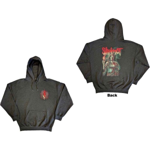 Slipknot - Burn Me Away Uni Char Hoodie i gruppen MERCHANDISE / Hoodies / Hårdrock hos Bengans Skivbutik AB (5554713r)