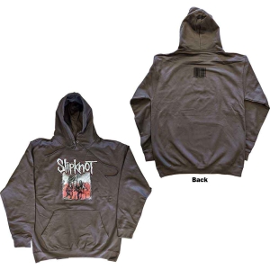 Slipknot - Self-Titled Uni Grey Hoodie  i gruppen MERCHANDISE / Hoodies / Hårdrock hos Bengans Skivbutik AB (5554722r)