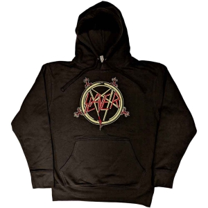 Slayer - Pentagram Uni Bl Hoodie  i gruppen MERCHANDISE / Hoodies / Hårdrock hos Bengans Skivbutik AB (5554730r)