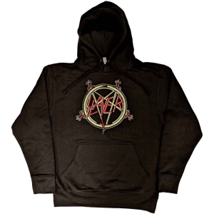 Slayer - Pentagram Uni Bl Hoodie i gruppen MERCHANDISE / Hoodies / Hårdrock hos Bengans Skivbutik AB (5554730r)