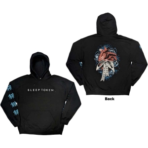 Sleep Token - The Love You Want Heart Bl Hoodie  i gruppen MERCHANDISE / Hoodies / Hårdrock hos Bengans Skivbutik AB (5554745r)