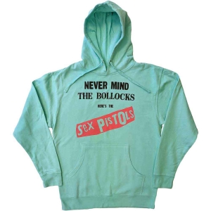 Sex Pistols - Nmtb Original Album Green Hoodie  i gruppen MERCHANDISE / Hoodies / Punk hos Bengans Skivbutik AB (5554747r)