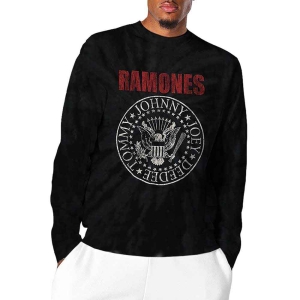 Ramones - Presidential Bl Dip-Dye Longsleeve  i gruppen MERCHANDISE / T-shirt / Punk hos Bengans Skivbutik AB (5554897r)