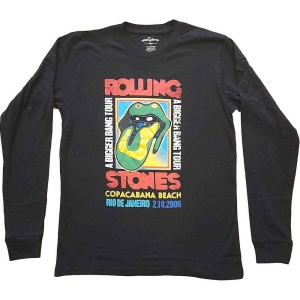 Rolling Stones - Copacobana Beach Bl Longsleeve  i gruppen MERCHANDISE / T-shirt / Pop-Rock hos Bengans Skivbutik AB (5554904r)