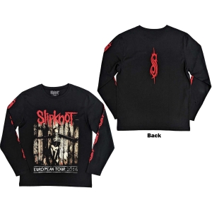 Slipknot - Skeleton Flag Uni Bl Longsleeve  i gruppen MERCHANDISE / T-shirt / Hårdrock hos Bengans Skivbutik AB (5554911r)