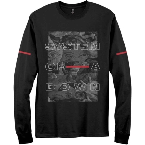 System Of A Down - Eye Collage Uni Bl Longsleeve  i gruppen MERCHANDISE / T-shirt / Hårdrock hos Bengans Skivbutik AB (5554922r)