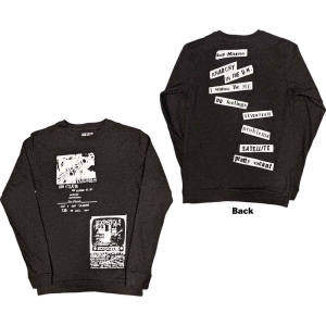 Sex Pistols - 102 Club Uni Char Longsleeve  i gruppen MERCHANDISE / T-shirt / Punk hos Bengans Skivbutik AB (5554924r)