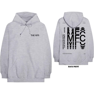 The 1975 - Abiior Mfc Uni Grey Hoodie i gruppen MERCHANDISE / Hoodies / Pop-Rock hos Bengans Skivbutik AB (5555300r)