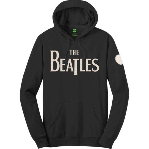 The Beatles - Drop T Logo & Apple Bl Hoodie  i gruppen MERCHANDISE / Hoodies / Pop-Rock hos Bengans Skivbutik AB (5555310r)