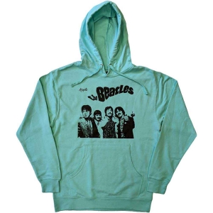 The Beatles - Dont Let Me Down Uni Green Hoodie  i gruppen MERCHANDISE / Hoodies / Pop-Rock hos Bengans Skivbutik AB (5555319r)