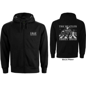 The Beatles - Abbey Road Uni Bl Zip Hoodie  i gruppen MERCHANDISE / Hoodies / Pop-Rock hos Bengans Skivbutik AB (5555323r)