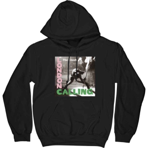 Clash - London Calling Uni Bl Hoodie  i gruppen MERCHANDISE / Hoodies / Punk hos Bengans Skivbutik AB (5555341r)