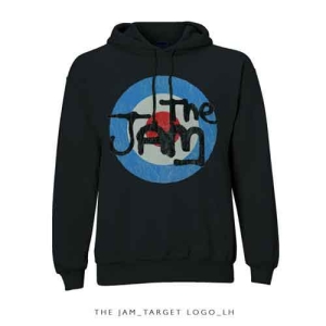 The Jam - Target Logo Uni Bl Hoodie  i gruppen MERCHANDISE / Hoodies / Film-Musikal hos Bengans Skivbutik AB (5555351r)