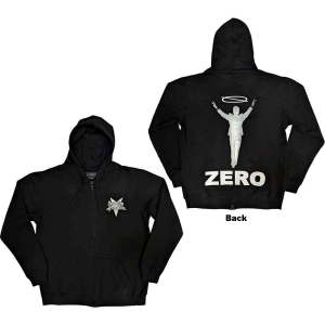 Smashing Pumpkins - Zero Halo Uni Bl Zip Hoodie  i gruppen MERCHANDISE / Hoodies / Pop-Rock hos Bengans Skivbutik AB (5555358r)