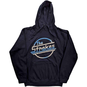 Strokes - Og Magna Uni Navy Hoodie  i gruppen MERCHANDISE / Hoodies / Pop-Rock hos Bengans Skivbutik AB (5555360r)