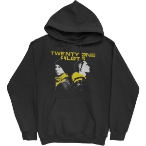 Twenty One Pilots - Back To Back Uni Bl Hoodie  i gruppen MERCHANDISE / Hoodies / Pop-Rock hos Bengans Skivbutik AB (5555370r)