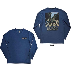 The Beatles - Abbey Road Uni Denim Longsleeve  i gruppen MERCHANDISE / T-shirt / Pop-Rock hos Bengans Skivbutik AB (5555498r)