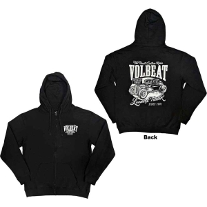 Volbeat - Louder And Faster Uni Bl Zip Hoodie  i gruppen MERCHANDISE / Hoodies / Pop-Rock hos Bengans Skivbutik AB (5555599r)