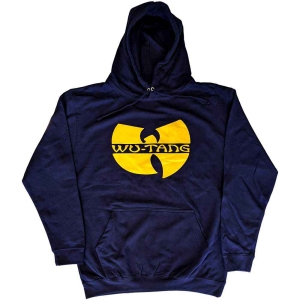 Wu-Tang Clan - Logo Uni Navy Hoodie i gruppen MERCHANDISE / Hoodies / Hip Hop-Rap hos Bengans Skivbutik AB (5555600r)