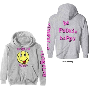 Yungblud - Raver Smile Uni Off Wht Hoodie  i gruppen MERCHANDISE / Hoodies / Pop-Rock hos Bengans Skivbutik AB (5555606r)