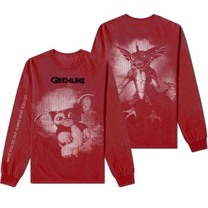 Warner Bros - Gremlins Graphic Uni Red Longsleeve  i gruppen MERCHANDISE / T-shirt / Film-Musikal hos Bengans Skivbutik AB (5555674r)