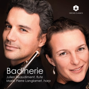 Julien Beaudiment Marie-Pierre Lan - Badinerie i gruppen CD / Nyheter hos Bengans Skivbutik AB (5555769)