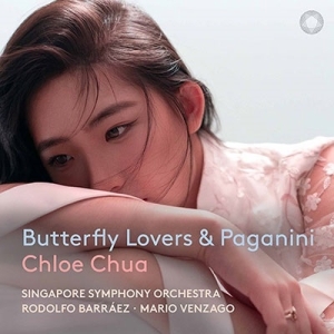 Chloe Chua Singapore Symphony Mar - Butterfly Lovers & Paganini i gruppen VI TIPSAR / Fredagsreleaser / Fredag den 26:e Juli 2024 hos Bengans Skivbutik AB (5555779)