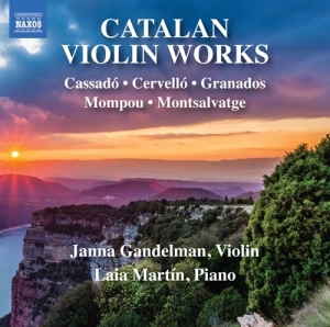 Janna Gandelman Laia Martin - Catalan Violin Works i gruppen VI TIPSAR / Fredagsreleaser / Fredag den 26:e Juli 2024 hos Bengans Skivbutik AB (5555794)