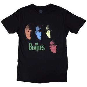 The Beatles - Colour Faces Uni Bl T-Shirt i gruppen VI TIPSAR / Nyinkommet Merch / Juni hos Bengans Skivbutik AB (5556041r)