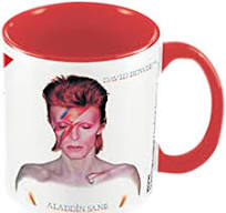 David Bowie  - Aladdin Sane Red Coloured-Inner Mug i gruppen MERCHANDISE / Merch / Pop-Rock hos Bengans Skivbutik AB (5556237)