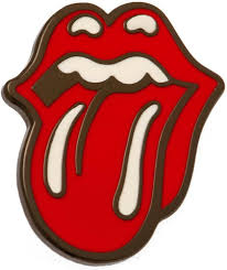 The Rolling Stones - Lips Pinbadge i gruppen MERCHANDISE / Merch / Pop-Rock hos Bengans Skivbutik AB (5556240)