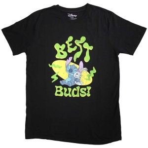 Lilo & Stitch - Best Buds Uni Bl T-Shirt i gruppen MERCHANDISE / T-shirt / Film-Musikal hos Bengans Skivbutik AB (5557018r)