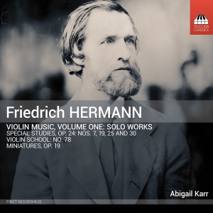 Abigail Karr - Hermann: Violin Music, Vol. 1 - Sol i gruppen VI TIPSAR / Fredagsreleaser / Fredag den 2:e augusti hos Bengans Skivbutik AB (5557035)