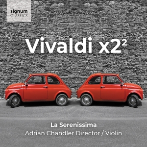 La Serenissima Adrian Chandler - Vivaldi X2² i gruppen CD / Kommande / Klassiskt hos Bengans Skivbutik AB (5557047)