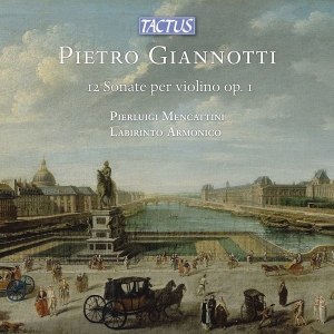 Pierluigi Mencattini Labirinto Arm - Giannotti: 12 Sonate Per Violino So i gruppen VI TIPSAR / Fredagsreleaser / Fredag den 2:e augusti hos Bengans Skivbutik AB (5557067)