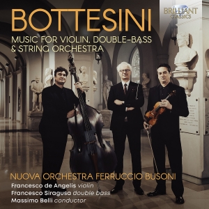 Francesco De Angelis Francesco Sir - Bottesini: Music For Violin, Double i gruppen VI TIPSAR / Fredagsreleaser / Fredag den 2:e augusti hos Bengans Skivbutik AB (5557076)