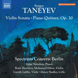 Spectrum Concerts Berlin - Taneyev: Violin Sonata Piano Quint i gruppen VI TIPSAR / Fredagsreleaser / Fredag den 9:e augusti hos Bengans Skivbutik AB (5557087)