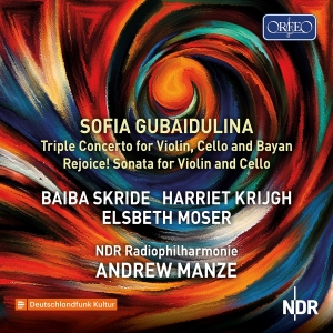 Baiba Skride Harriet Krijgh Elsbe - Gubaidulina: Triple Concerto For Vi i gruppen VI TIPSAR / Fredagsreleaser / Fredag den 6:e september 2024 hos Bengans Skivbutik AB (5557259)